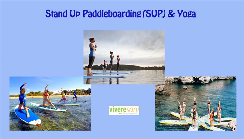SUP Yoga in acqua SUP Yoga in acqua